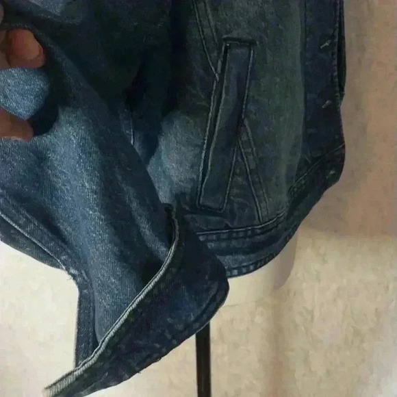 FREE PEOPLE NOW OR NEVER DENIM JACKET SIZE S - Picture 7 of 12